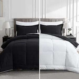 black and white comforter sets